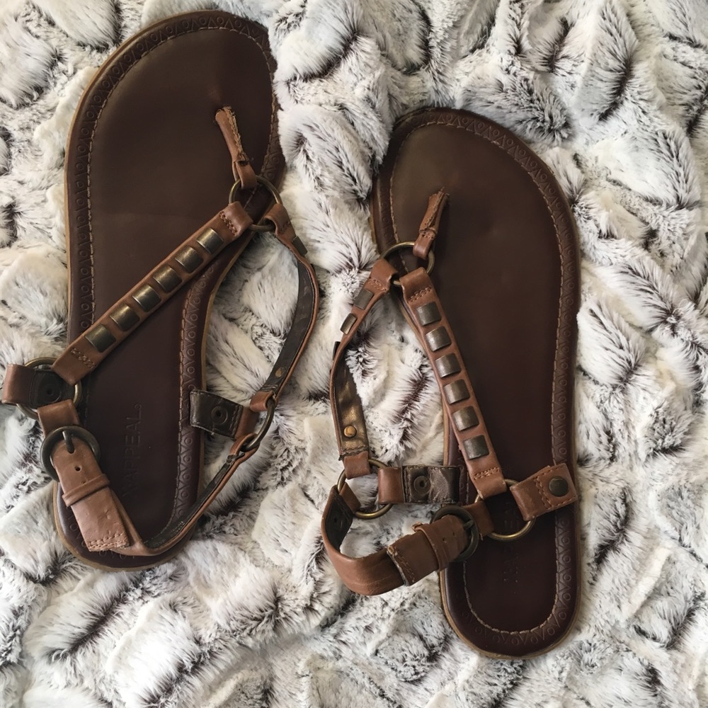 Brown sandals